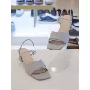 [하프클럽/미소페]미소페 여성 보석 띠 포인트 투웨이 청키굽 샌들힐 (712324011)