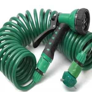 [하프클럽/베스트쇼핑]물분사기 다목적 분사기 베란다 청소 코일호스 15m