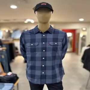 [리바이스] 리바이스 남성 릴렉스드 핏 체크 셔츠 (195870290)