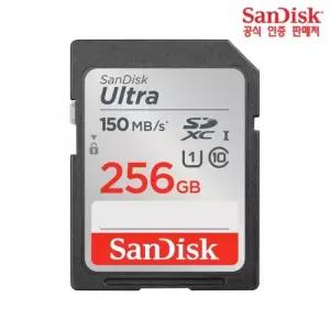 샌디스크 SDHC ULTRA 메모리카드 256GB 10클레스