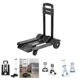 (40kg) 알루미늄 접이식 핸드카트 40kg /접이식카트/핸드/손잡이/수레/대차/쇼핑용/캠핑용/운반용/휴대용