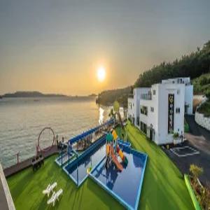 [충남 펜션] 태안 바다힐링키즈풀빌라 (태안,안면도)