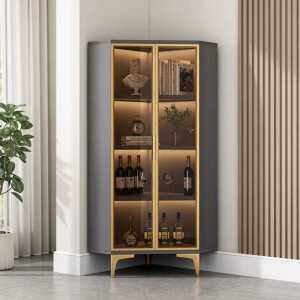 양주 장식장 코너 술 위스키 와인 진열 장 거실 수납장