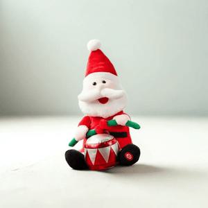 크리스마스-노래하며 움직이는 터치인형 산타