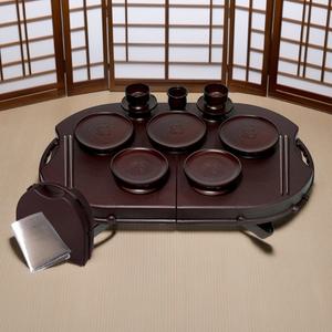 휴대용 제기세트 14p 제사용품 성묘 상차림 간편제기 국내산