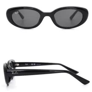 레이벤 선글라스 RB4441D 6677/87 53mm 블랙 뿔테