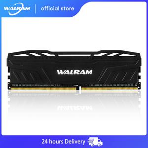WALRAM-데스크탑 게임 메모리 DDR4 Ram 3200Mhz 16GB 32GB 2666Mhz 2400Mhz 8GB 2133mhz 방열판 메인보드