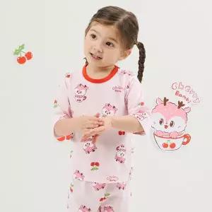 [보리보리/바풀 주니어]바풀 PL SS53-22 아동내복 7부 오가닉 순면 유아 아동 주니어 실내복 잠옷