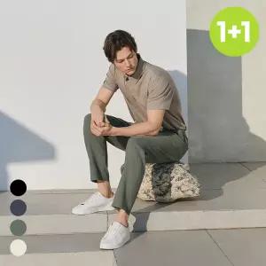 원+원 에버라스트 남자 밴딩 팬츠 링클프리 여름 슬랙스