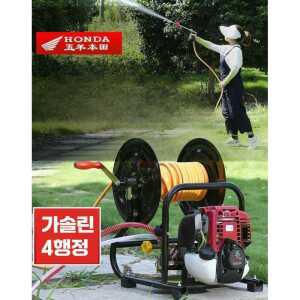 혼다 엔진 분무기 4행정 농약 동력 살포기 고압 농사용 고급