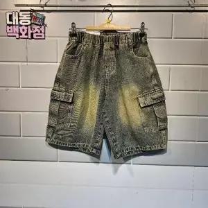 [유솔]대동백화점 DP01 카고 버뮤다 팬츠 2025년 여름상품  빈티지 카고 버뮤다 팬 (S32921584)