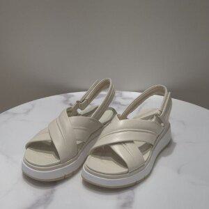 갤러리아 금강제화 클락스 여성 쿠션 스트랩 굽 샌들 CLASAC5107WF9