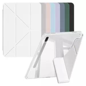 아트박스/태블리스 갤럭시탭S8 S7 투명 세로거치 커버 케이스 CW-43