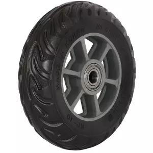 HK-10 우레탄 발포 통바퀴 260-85 (흑)/카트/바퀴/구루마/수레/발통/손수레/핸드/산업용/운반용/핸드카