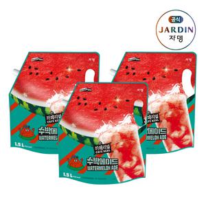 쟈뎅 까페리얼 수박 에이드 1.5L x 3개