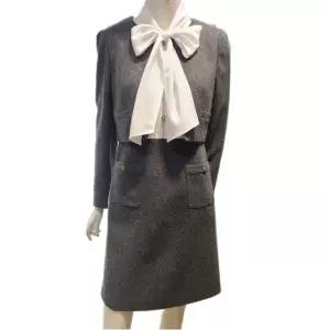 [롯데백화점]SOUP 리본 타이 자켓형 원피스 (SB3OPM51)