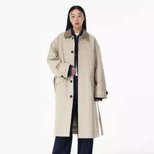 [STUDIO TOMBOY](대구신세계)[STUDIO TOMBOY MEN] (남녀공용 오버핏)히든 싱글 트렌치코트 91U5111001 2...