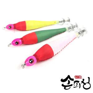 손피싱 한치 오모리 에기 슷테 이카메탈 채비 오모리그 애기