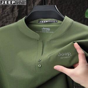 JEEP 남성티셔츠 반팔티 여름 캐주얼 아웃도어 빅사이즈