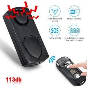 오토바이 바이크 도난 방지 방수 무선 원격 제어 자전거 보안 경보 도난경보기 오토바이경보기 bicycle alarm 도난방지경보기