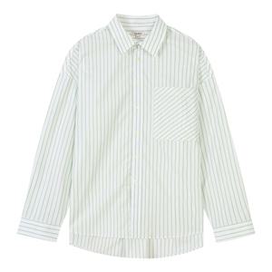 [파렌하이트] 오버핏 스트라이프 셔츠 (FIBAA5932)