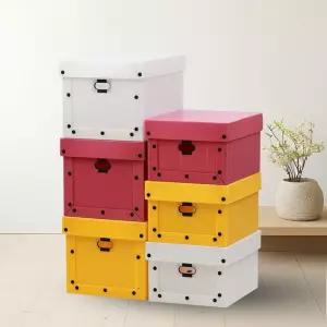 단프라 리빙박스 소형 옷정리함 펜트리수납함 트레이/이사박스/서류/A4/박스/택배/이사짐/PP/리빙/정리함