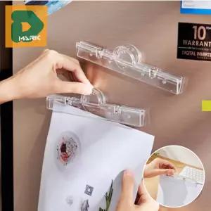 자석집게 집게 냉장고 사무용 걸이 홀더 파티션 투명 문서 부착 아크릴 마그네틱 문구 메모 현관 서류 클립