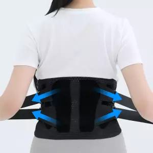 모매착 허리 보호대 복대 얇은 밴드 헬스 웨이트 허리디스크 척추 지지대