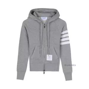 [롯데백화점]톰브라운 라벨루쏘  FW25 여성 루프백 4바 후드 집업 FJT001A 00535 055