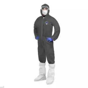 원피스 작업복 회색  XL XXL XXXL 일회용 방진 보호복 부직포 안전복