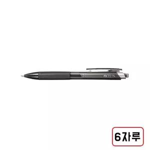 모나미 FX-ZETA 볼펜(0.7mm/흑색/DM501754), 6자루