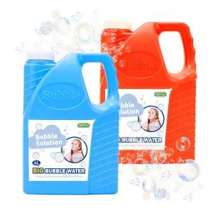 젠토이 버블건 리필액 4L 대용량 / 버블액 용액 비눗방울 리필 컬러풀 나들이 장난감