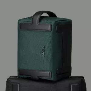 헤지스 골프 25FW 그린 남성 PU 믹스 파우치 HUGF5F602E2