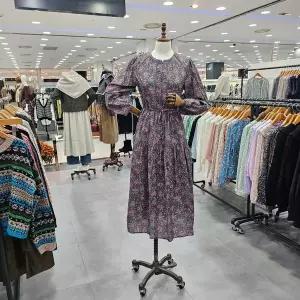 [써스데이아일랜드]플라워 패턴 롱 원피스 T246MOP145W