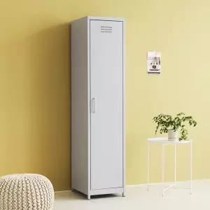 마켓비 MKB 캐비넷 긴세로 1문 수납장 3801690 라이트그레이 3916.3449