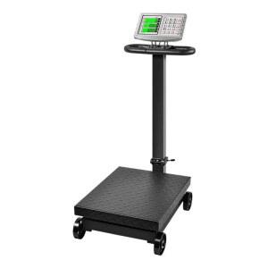 대차 저울 검정 싱글 디스플레이 계량 바퀴 전자식 300KG