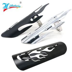 바이크 오토바이 배기 파이프 열 차폐 커버 머플러 보호대 가드 모토 액세서리 할리 호환 혼다 호환 야마하