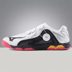 미즈노 탁구화 웨이브 메달 보아 (바리톤블루 X 칼립소코랄) 81GA201231