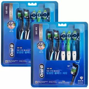 P&G 오랄비 어드벤티지 5웨이 3입+크로스액션 35모 2입 x 2개