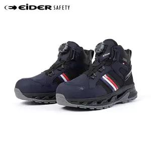 아이더세이프티SUMMIT 601 BOA 다이얼 안전화 작업화 천연가죽 고어텍스 네이비