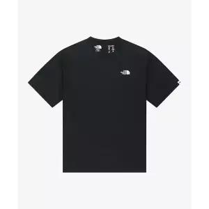 매장정품 노스페이스 THE NORTH FACE NT7UR15K 화이트라벨 리드 와플 반팔 라운드티_BLACK 231178