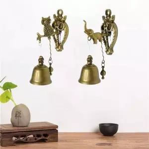 도어벨 VLZ436E8 풍경종 코끼리 부엉이 빈티지 초인종 현관종