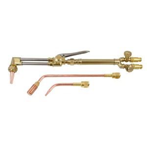 SUVA - 체크 밸브, 절단, 가열 및 용접 팁(아세틸렌)이 포함된 중간 듀티 옥시 연료 토치 빅터와 호환 가능