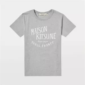 메종키츠네 팔레이스 로얄 클래식 남녀공용 반팔 티셔츠 AM00100KJ0008 GRM