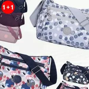 천 가방 크로스백 꽃무늬 화려한 할머니 휴대폰 산책 (1+1옵션 주문수량의2배수량배송)