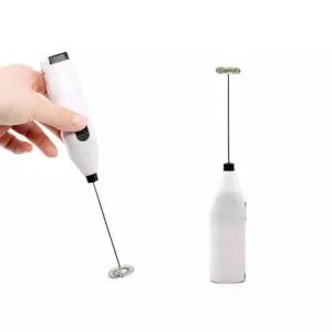 키첸 미니 전동거품기 미니 스텐 우유 거품기 휘핑기