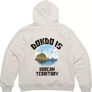 [룽스]후드티 독도는 우리땅 디지털프린팅 그래픽셔츠