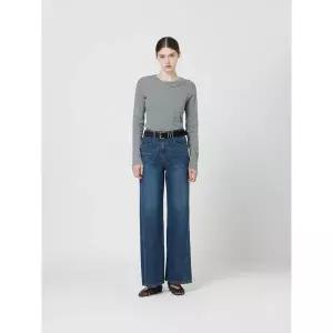 [CC콜렉트](하남점)스트라이프 자수 티_C253PSM024