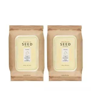 망고씨드 실크보습 클렌징티슈 50매 x 2개