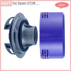 다이슨 V7 V8 본체 예비 후면 모터 부품 청소기 진공 휴대용 액세서리 필터 HEPA 커버